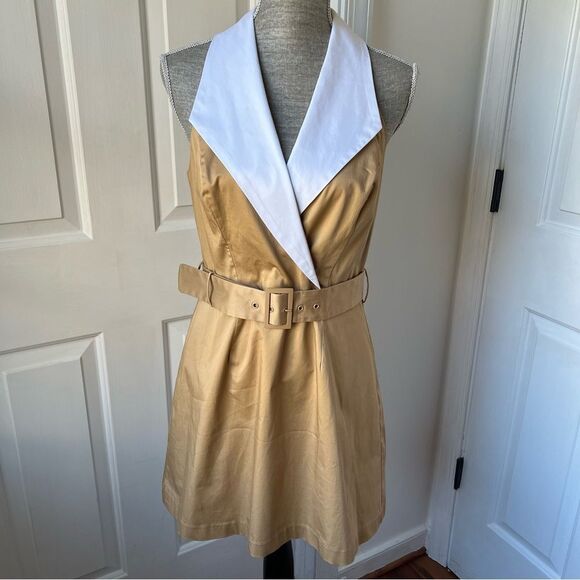 Hutch Sleeveless Collared Dress Size 8 - Picture 2 of 6